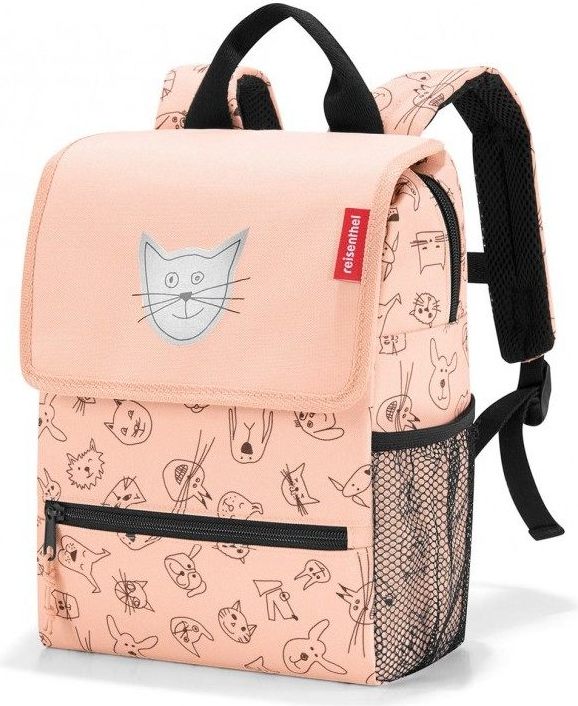 Reisenthel Kids Rucksack Cats And Dogs pfirsichfarbig