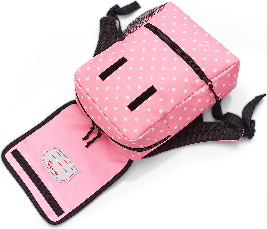 Reisenthel Kids Sac à dos, 5 l, motif panda, rose