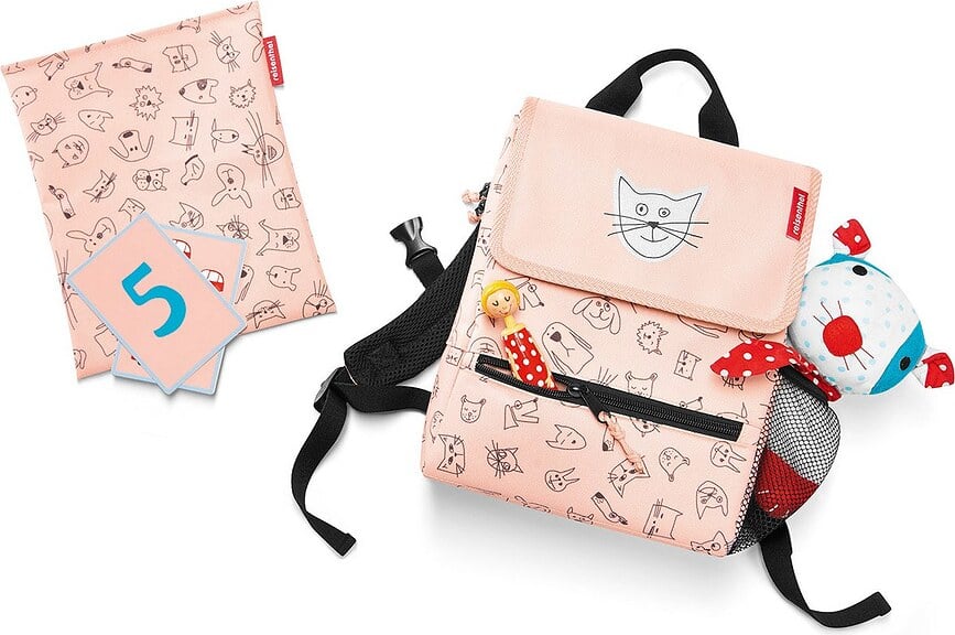 Reisenthel Kids, Cats and Dogs Sac à Dos, pêche