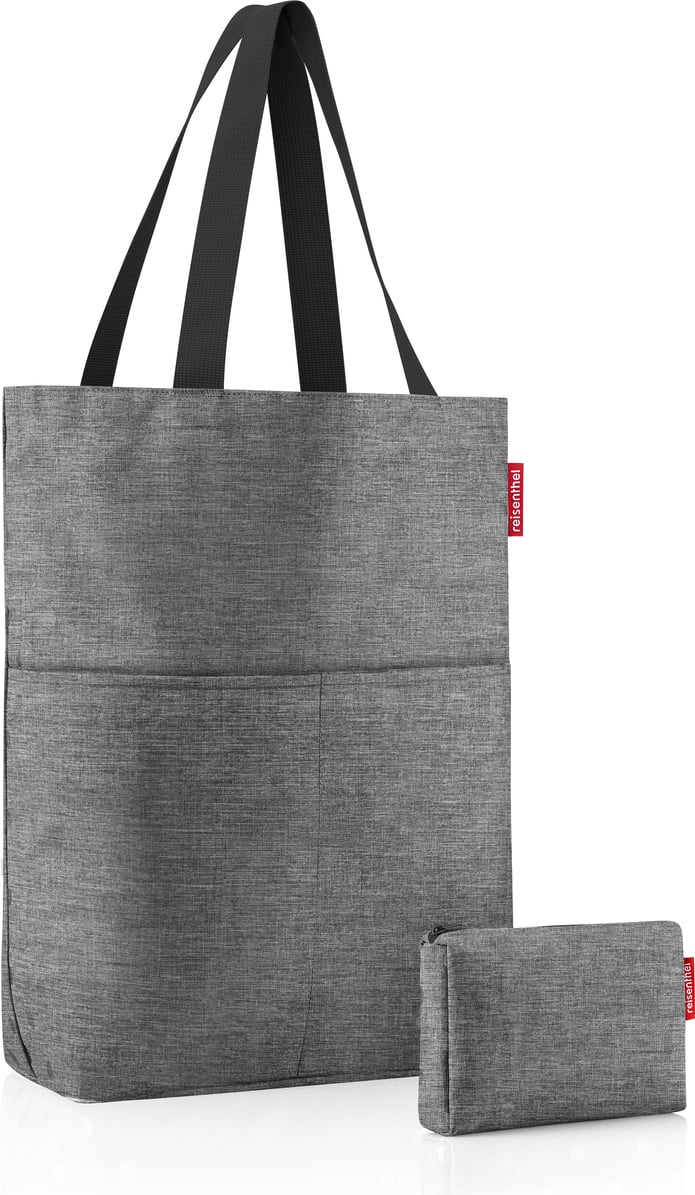 Reisenthel Twist Tasche mit Beutel, dunkelgrau, 2-tlg.