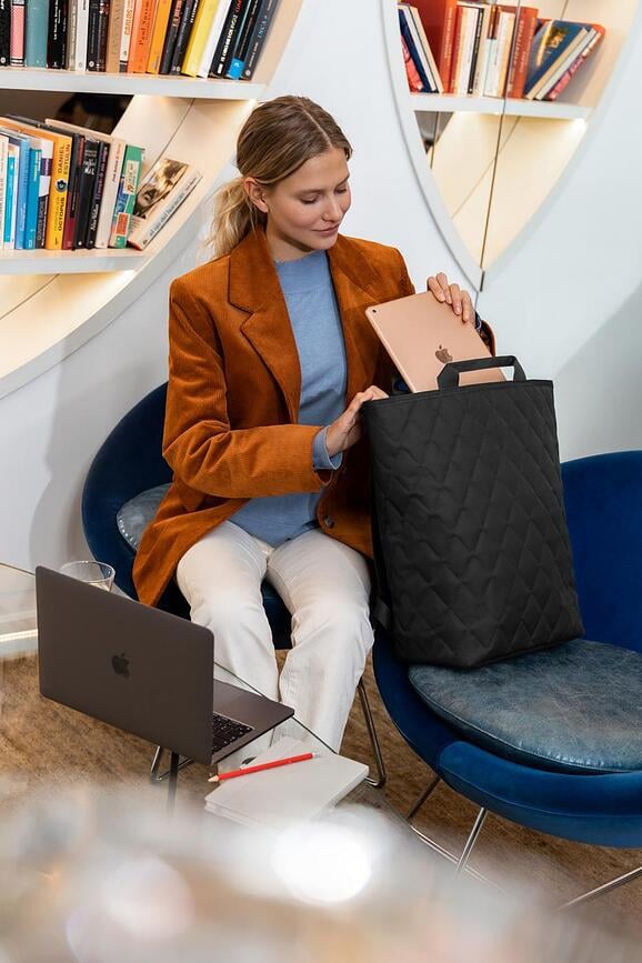 Rhombus Torba i Ruksak 2u1 crna