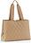 Shopper Classic L taske, beige quiltet