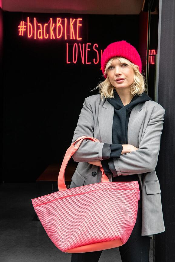 Shopper Mesh M Torba, koralna