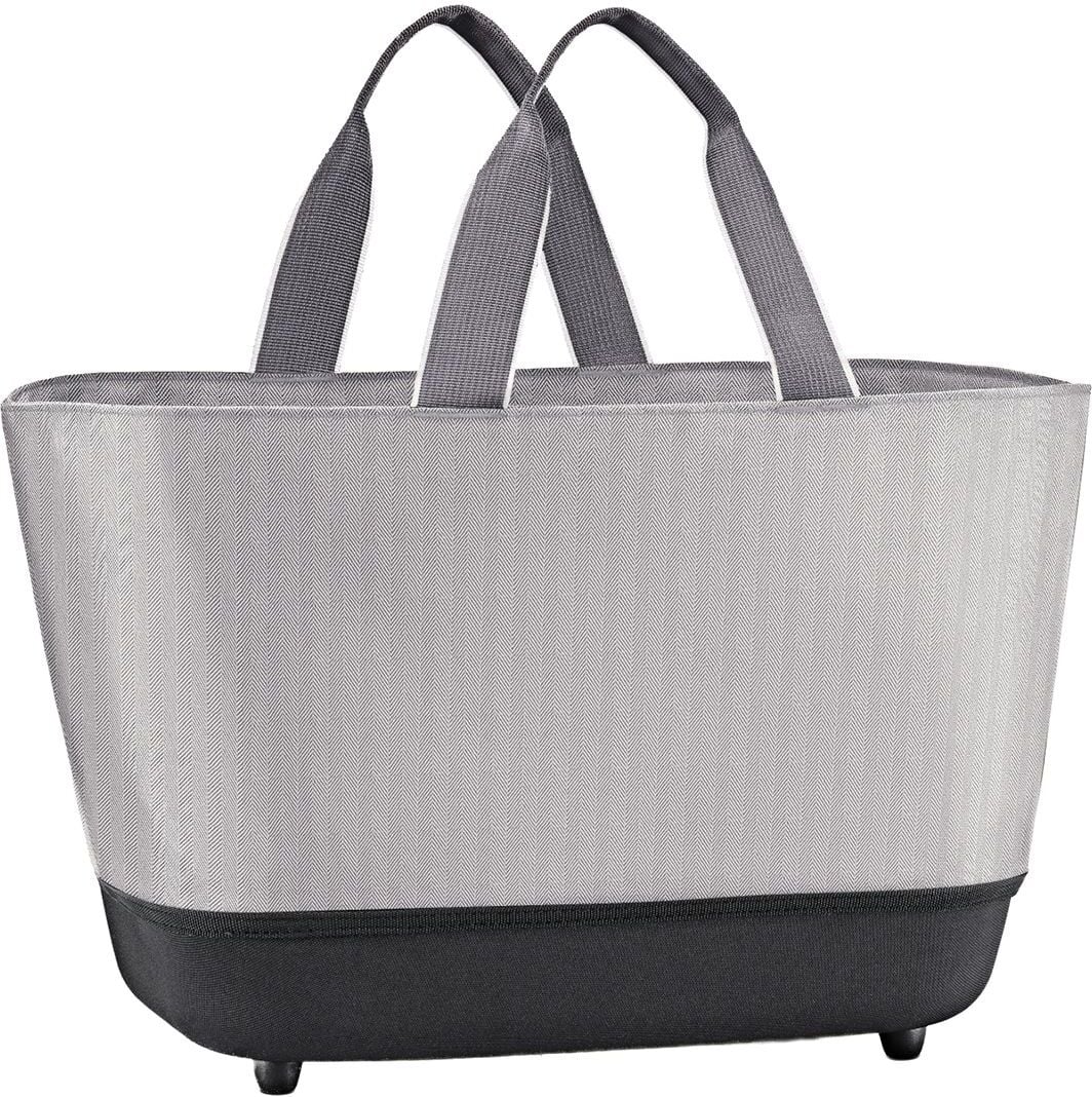 Shoppingbasket Tasche grau-schwarz