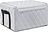Storagebox All-purpose container M light grey quilted