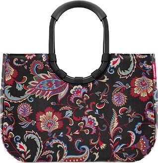 Taška Loopshopper Paisley L čierna