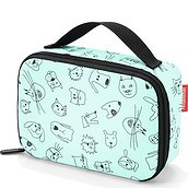 Thermocase Cooler bag Cats And Dogs mint