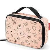 Thermocase Cooler bag Cats And Dogs peach