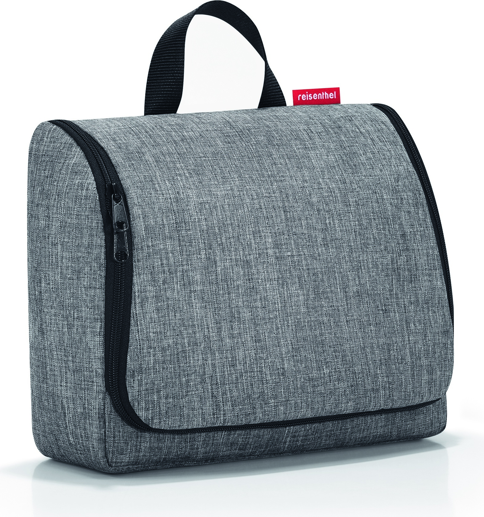 Toiletbag Kosmetiktasche XL twist silver