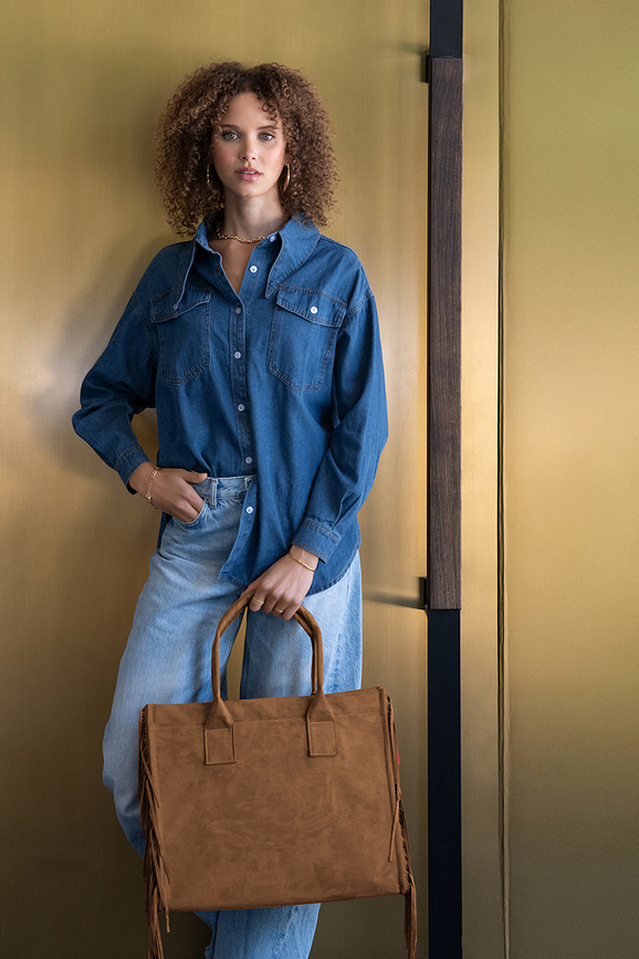 Torba Daily Shopper Western z recyklingu
