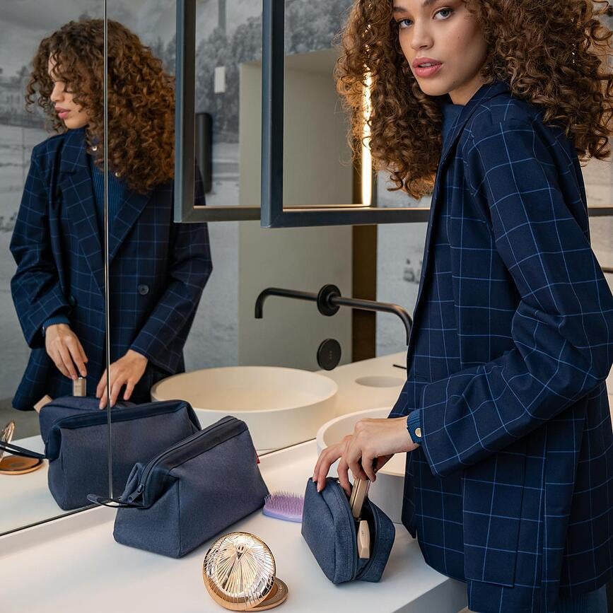 Travelcosmetic Kozmetična torbica, pikčasta