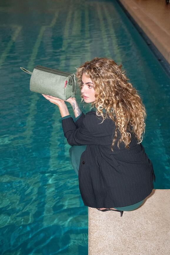 Travelcosmetic Kozmetična torbica, pikčasta