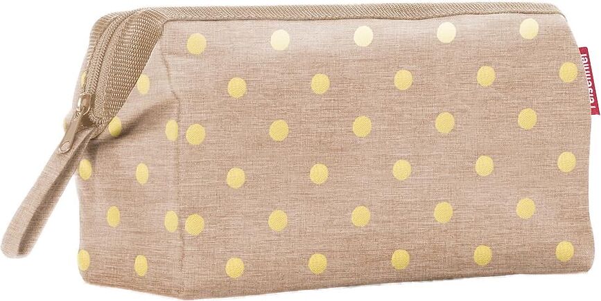 Trousse de Toilette Travelcosmetic à pois beiges