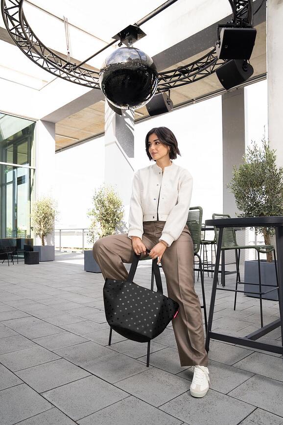 Flora Τσάντα Shopper, M, μπλε