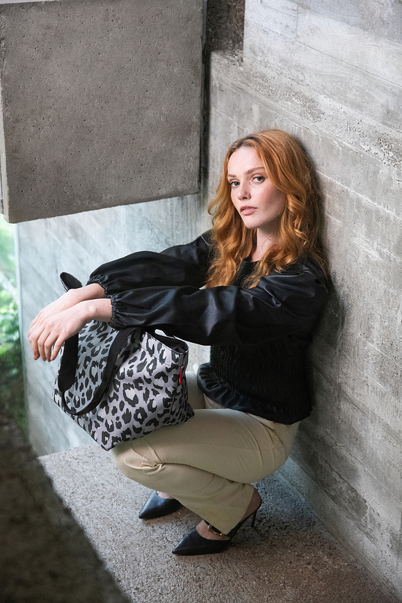 Flora Τσάντα Shopper, M, μπλε