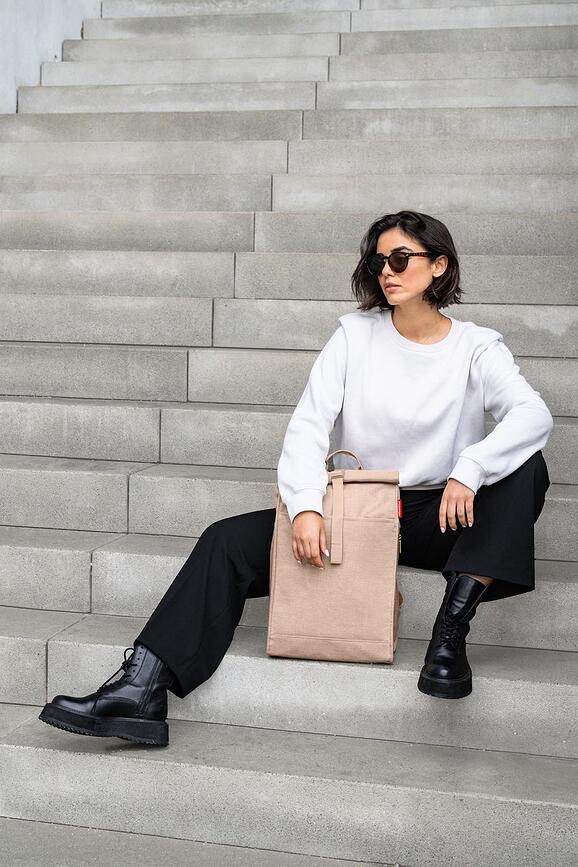 Urban Rolltop Ruksak tamnosivi