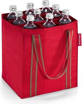 Vrecko na fľaše Bottlebag red