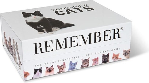 Memory Memory-Spiel Katzen 44 Paare