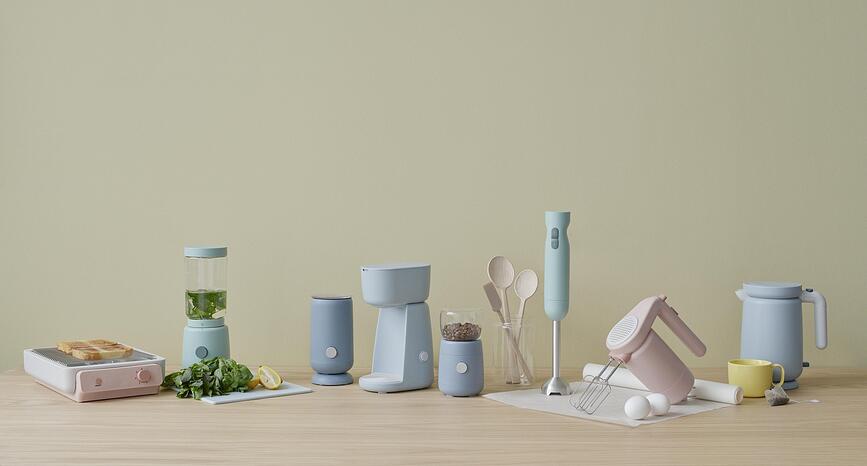 Batidora de mano Foodie, verde claro