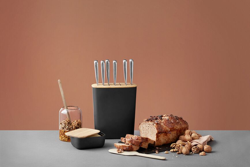 Bloque de Cuchillos Block-it, negro