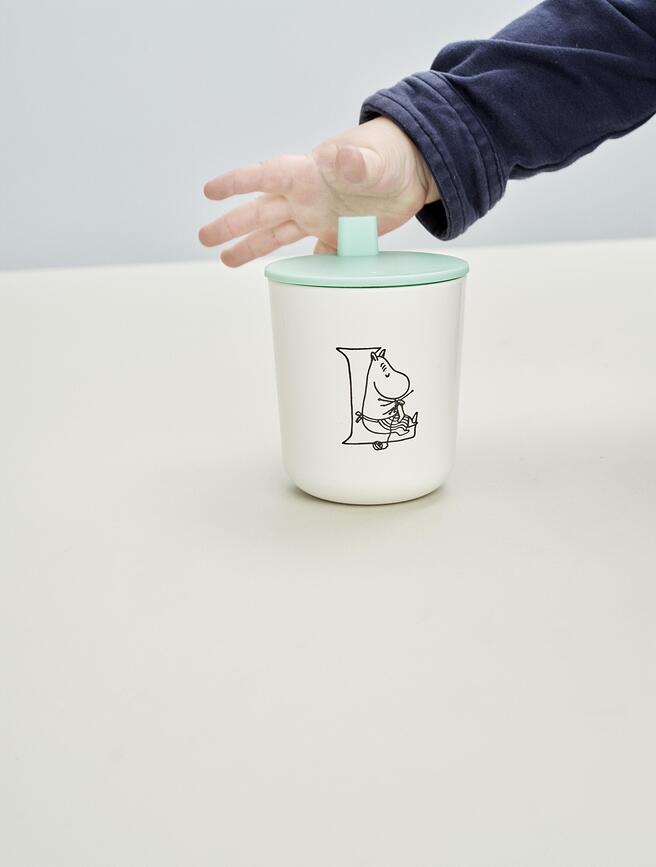 Boquilla para tazas ABC Moomin, turquesa