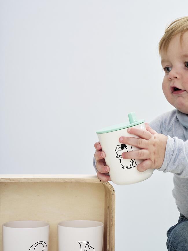 Boquilla para tazas ABC Moomin, turquesa