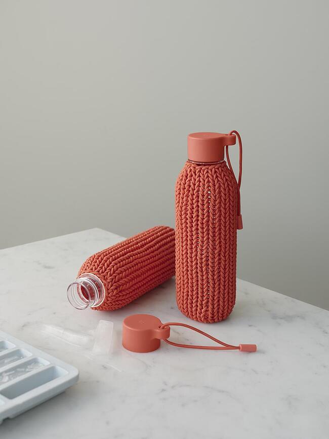 Botella de agua Catch-it, roja