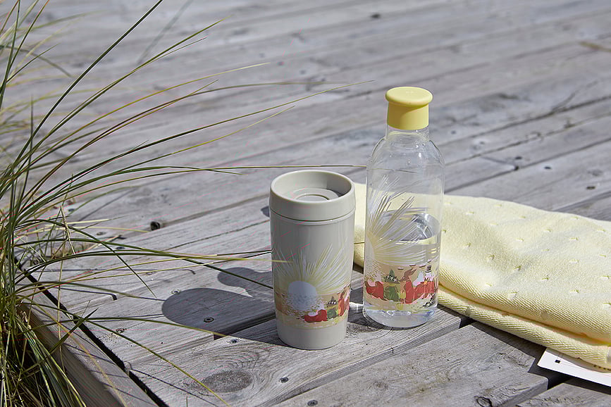 Botella de Agua Drink-It Moomin, blanca