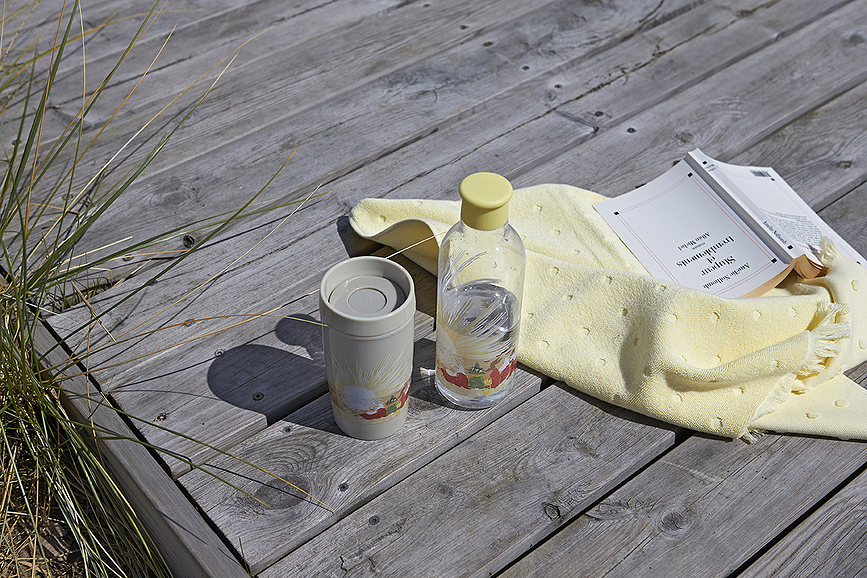 Botella de Agua Drink-It Moomin, blanca