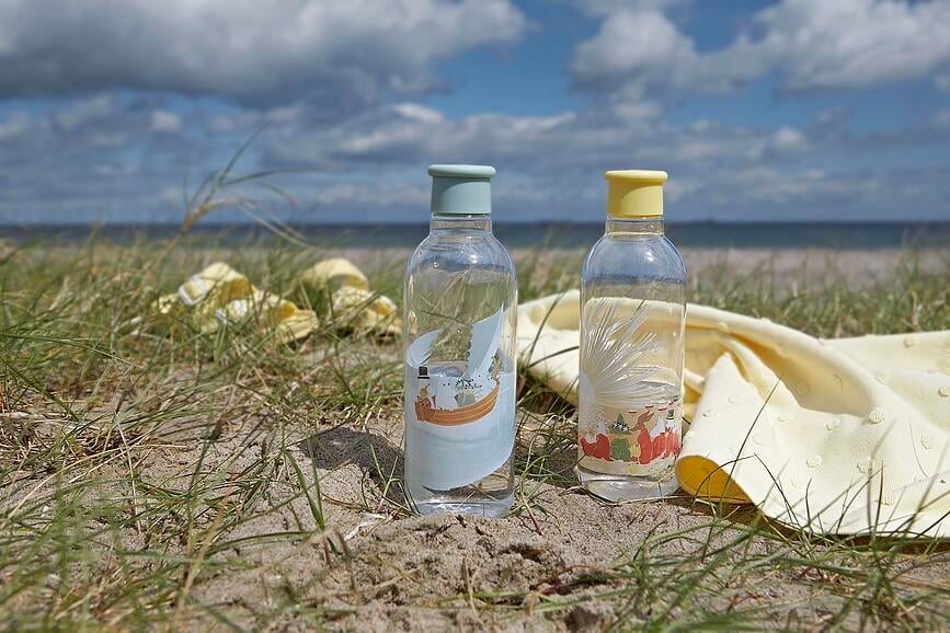 Botella de Agua Drink-It Moomin, blanca