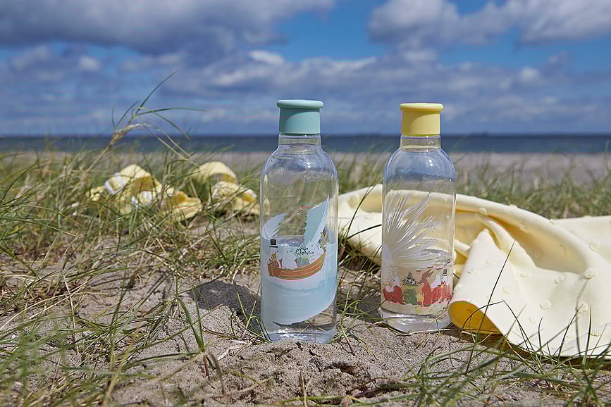 Botella de Agua Drink-It Moomin, blanca