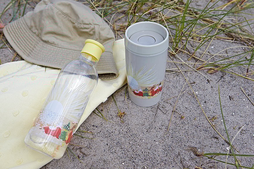 Botella de Agua Drink-It Moomin, blanca