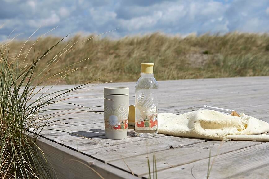 Botella de Agua Drink-It Moomin, blanca