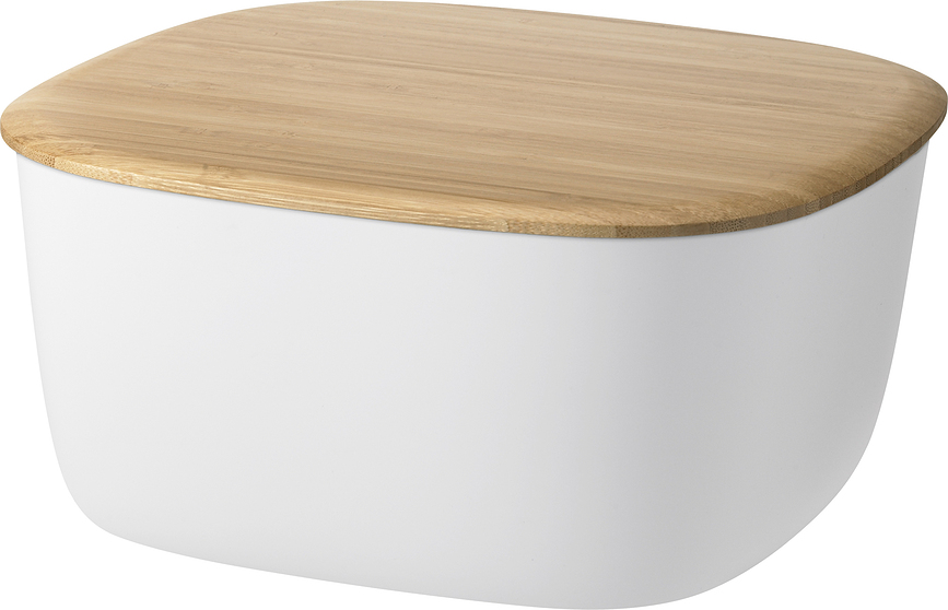 Box-it L Posoda za kruh, bela