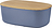 Box-it Posoda za kruh, temno modra