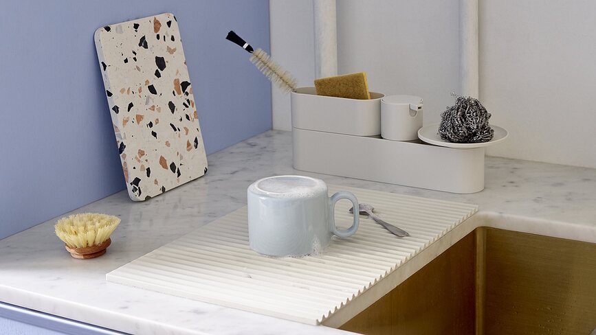 Drain-It Στραγγιστήρι Πιάτων, ανοιχτό γκρι