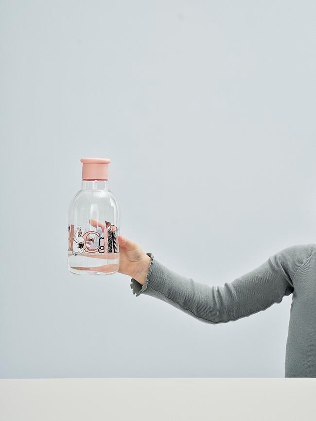 Drink-It Boca za vodu Moomin 500 ml lososova