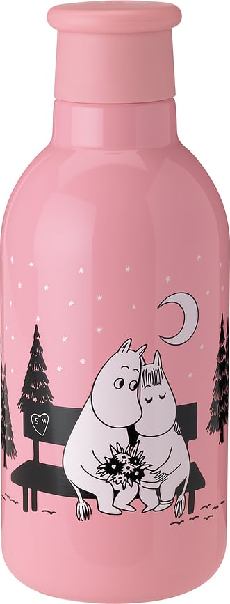 Drink-It Isolierflasche Mumin "I love you", 500 ml, rosa