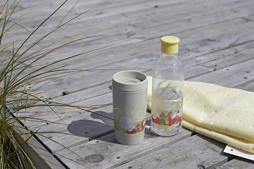 Drink-It Mumini Steklenica za vodo, bela