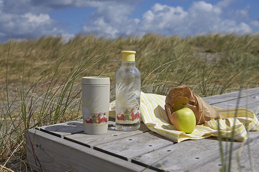 Drink-It Mumini Steklenica za vodo, bela