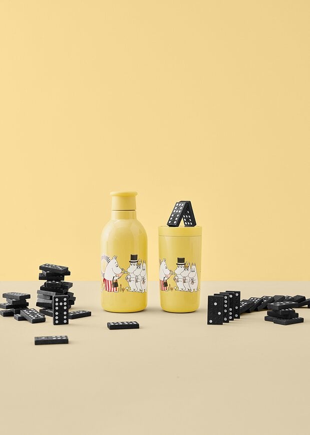 Drink-It Muminki Shooting Star Termo Boca 500 ml kaduljasto zelena