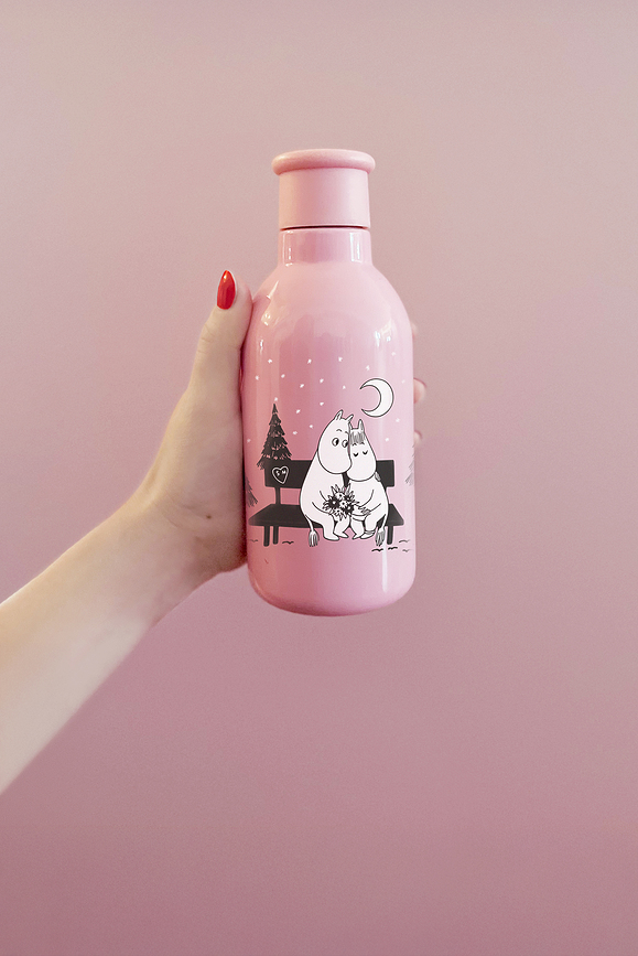 Drink-It Muminki Shooting Star Termo Boca 500 ml kaduljasto zelena