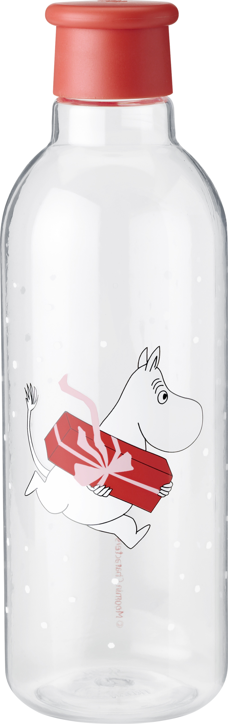 Drink-It Wasserflasche Mumins rot