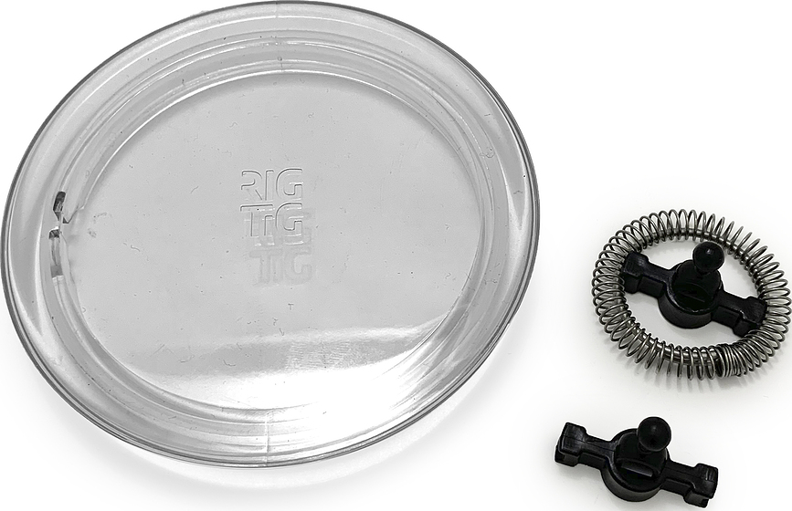 Foodie Αξεσουάρ για αφρογαλιέρα, καπάκι και χτυπητήρια, Σετ 3 τεμαχίων