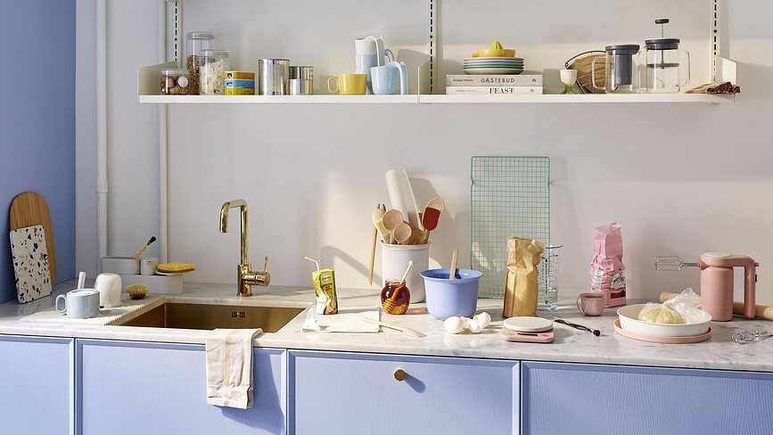 Foodie Balance de Cuisine, rose clair