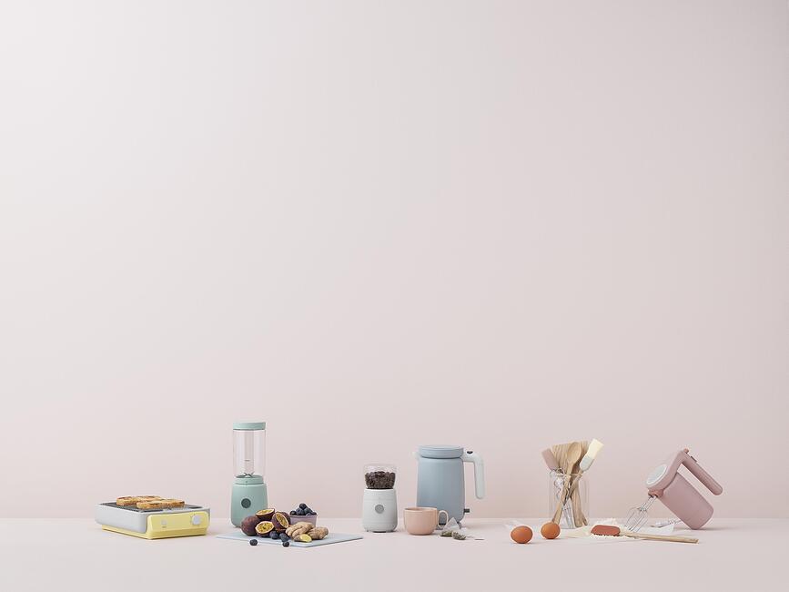 Foodie Ηλεκτρικός Βραστήρας, μαύρος