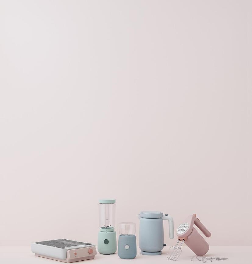 Foodie Grille-pain, blanc