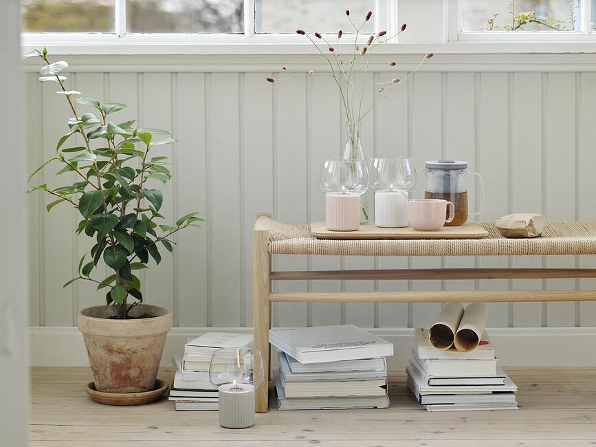 Hygge Λάμπα Λαδιού, λευκή