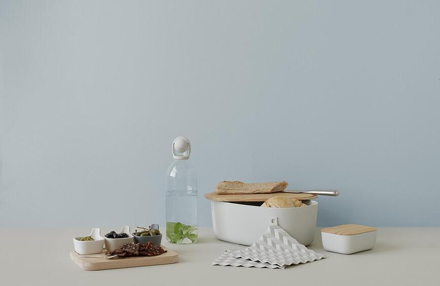 Juego de Cuencos para Tapas, con tabla de servicio