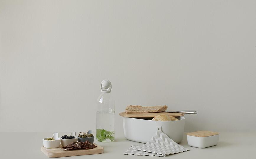 Juego de Cuencos para Tapas, con tabla de servicio